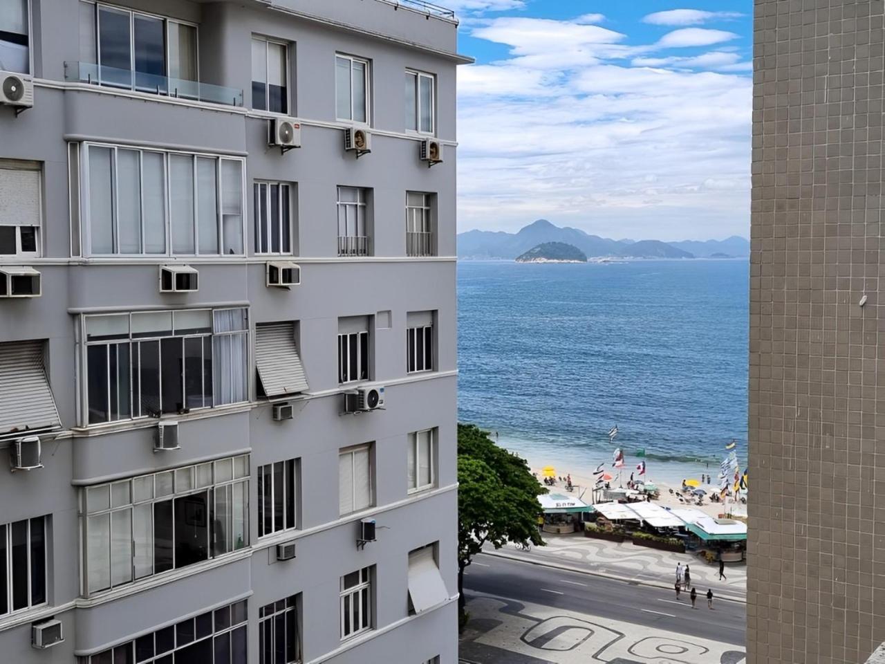 Confortavel Estudio Com Linda Vista Do Mar Rio de Janeiro Esterno foto