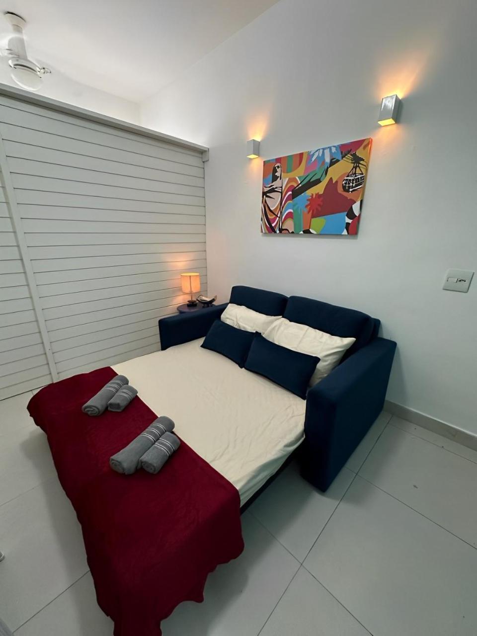 Confortavel Estudio Com Linda Vista Do Mar Rio de Janeiro Esterno foto
