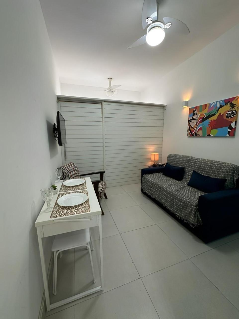 Confortavel Estudio Com Linda Vista Do Mar Rio de Janeiro Esterno foto