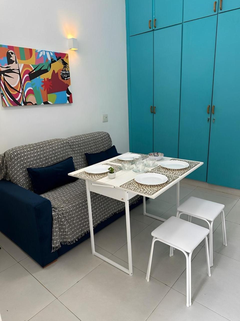 Confortavel Estudio Com Linda Vista Do Mar Rio de Janeiro Esterno foto