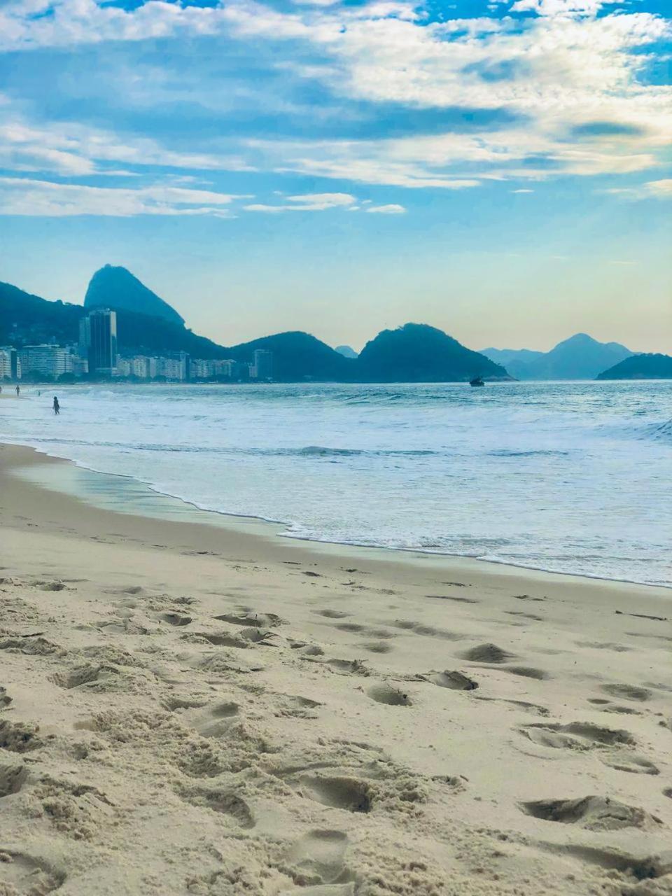 Confortavel Estudio Com Linda Vista Do Mar Rio de Janeiro Esterno foto